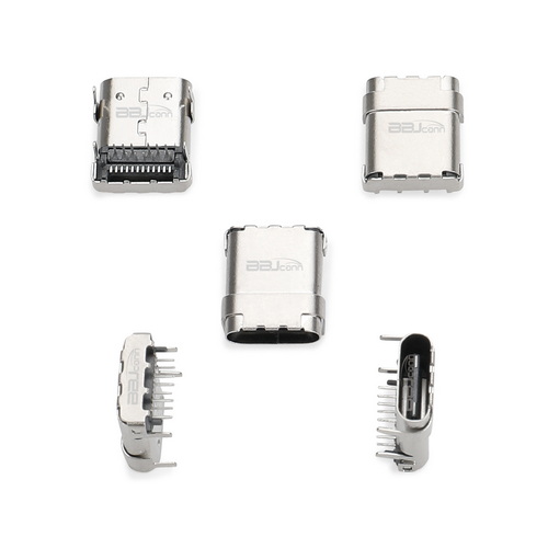 TYPE-C 24P 母座 板上 L=10.8mm 排距0.70mm--(UC.01.52-1F-0003)